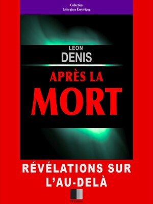 cover image of Après la Mort